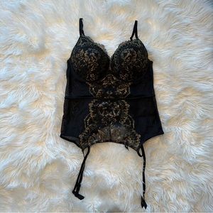 La SENZA Beyond Sexy Teddy Black and Gold